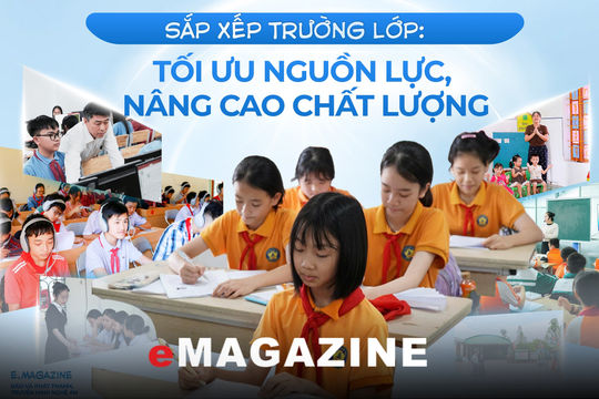 Sắp xếp trường lớp: Tối ưu nguồn lực, nâng cao chất lượng - Kỳ 2: Bước chuyển của giáo dục Nghệ An
