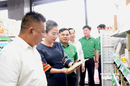 Thêm kênh tiêu thụ cho nông sản, sản phẩm OCOP Nghệ An