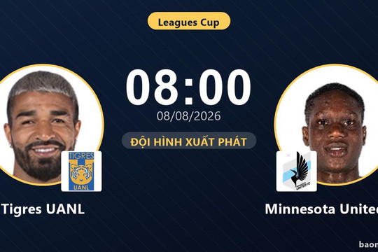 Trực tiếp Tigres UANL vs Minnesota United FC: Trận đấu đang diễn ra