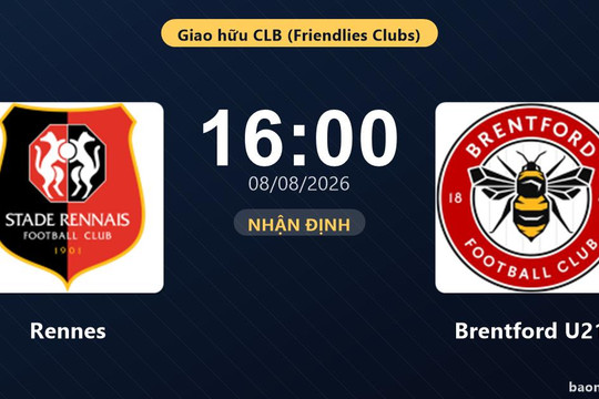 Nhận định Rennes vs Brentford U21: đội hình dự kiến