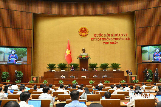 Hôm nay (10/8), Quốc hội tiếp tục thảo luận tại hội trường về các dự án luật