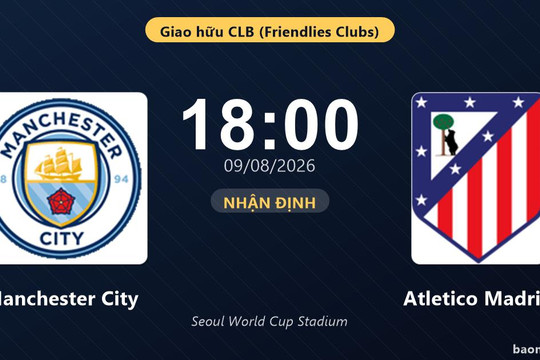 Nhận định Manchester City vs Atletico Madrid: đội hình dự kiến