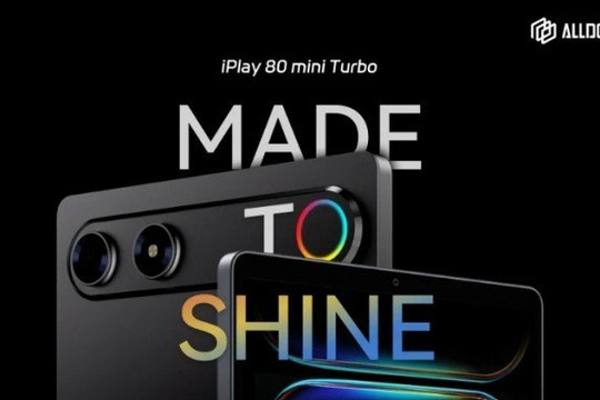 ALLDOCUBE iPlay 80 mini Turbo: Máy tính bảng gaming 8,8 inch chip Dimensity 7400 giá 5,3 triệu