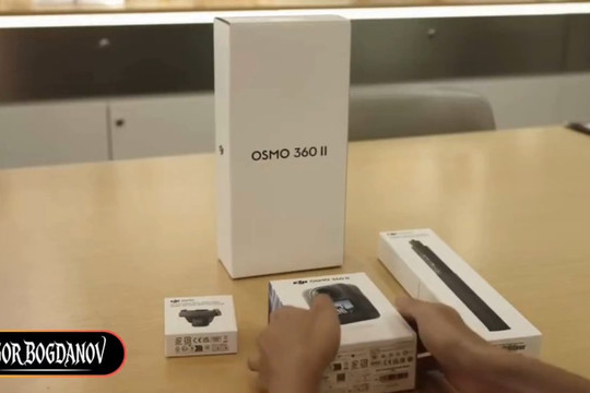 Chi tiết thông số DJI Osmo 360 II: Pin 2.150 mAh, quay video 8K đối đầu Insta360 X6