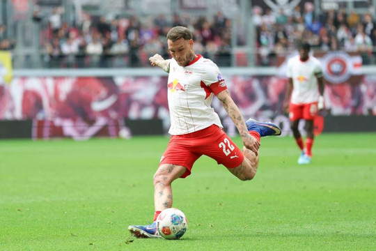 Hậu vệ David Raum trở thành chìa khóa giúp nâng tầm bộ đôi Benjamin Sesko và Matheus Cunha ở MU