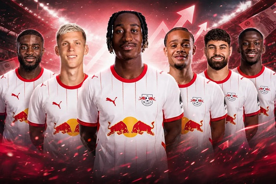 RB Leipzig khẳng định đẳng cấp trạm trung chuyển tài năng bóng đá hàng đầu châu Âu