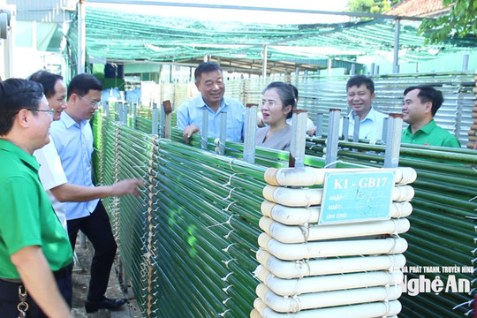 Phó Bí thư Tỉnh ủy Võ Thị Minh Sinh làm việc với Công ty Cổ phần Khoa học Công nghệ Tảo VN