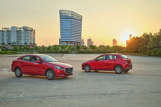 Giá xe Mazda2 2026 mới nhất: Bản Sport từ 537 triệu đồng cùng loạt nâng cấp i-Activsense
