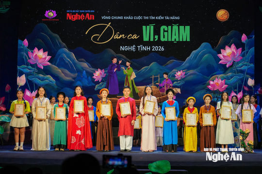 Lộ diện 12 thí sinh lọt vào chung kết "Tìm kiếm tài năng Dân ca ví, giặm Nghệ Tĩnh" năm 2026