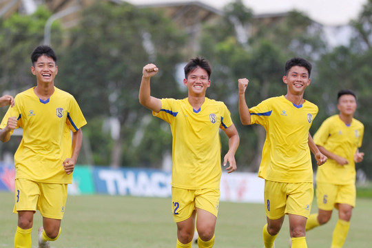 U16 Sông Lam Nghệ An sẵn sàng cho thử thách lớn
