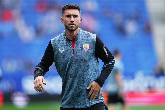 Barcelona ra điều kiện khắt khe để chiêu mộ trung vệ Aymeric Laporte từ Bilbao hè 2026