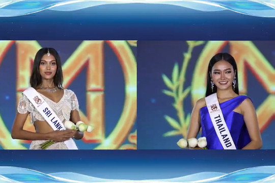Hoa hậu Bảo Ngọc chính thức nhận sash đại diện Việt Nam tranh tài tại Miss World lần thứ 73