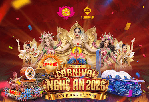 Sắp diễn ra Carnival quy mô lớn tại Nghệ An, quy tụ nghệ sĩ, diễn viên nổi tiếng