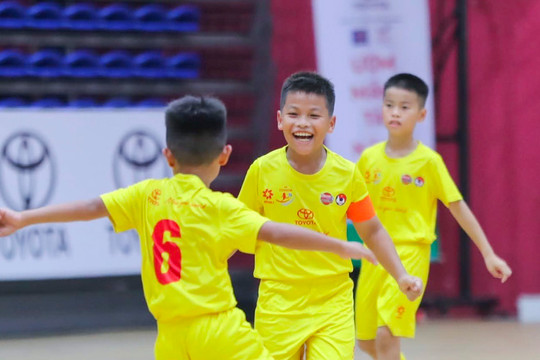 U9 Sông Lam Nghệ An sớm giành vé vào vòng knockout toàn quốc