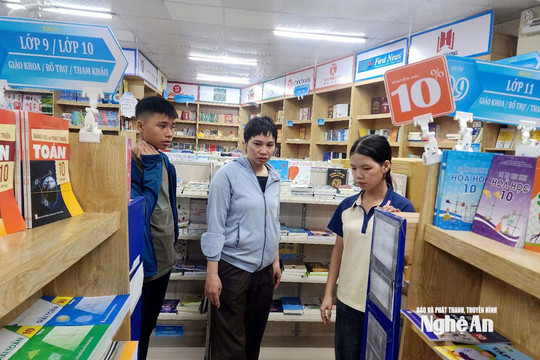Nghệ An: Khan hiếm sách giáo khoa trước thềm năm học mới