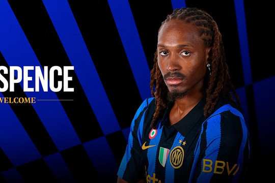 Inter Milan chính thức hoàn tất bản hợp đồng 30 triệu bảng chiêu mộ Djed Spence từ Tottenham