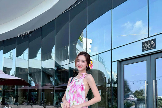 Bảo Ngọc cân nhắc tóc búi cao cho chung kết Miss World lần thứ 73 ngoài trời tại Khánh Hòa