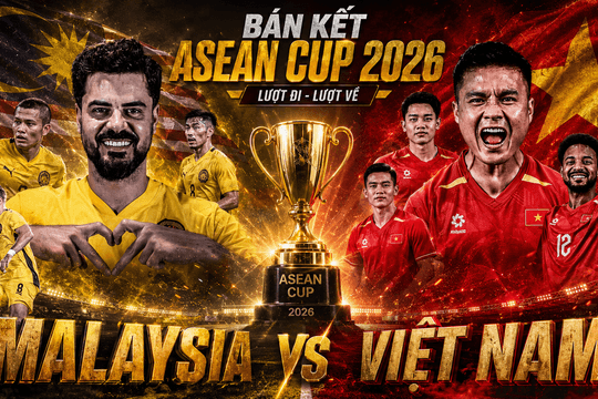 Nhận định bán kết lượt đi AFF Cup 2026: ĐT Việt Nam giải mã thử thách Malaysia tại Kuala Lumpur