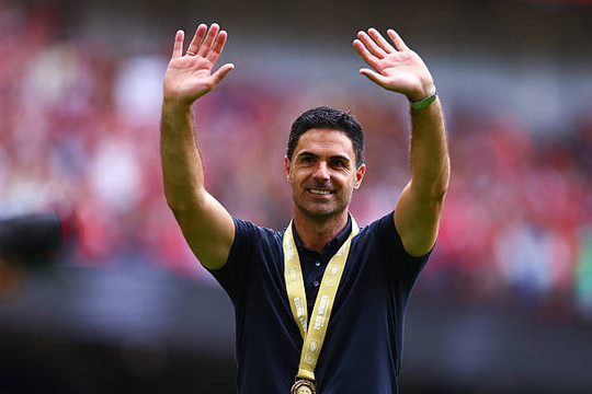 Arsenal đè bẹp Man City 3-0 tại Siêu cúp Anh: Mikel Arteta thiết lập chuẩn mực cho mùa giải mới