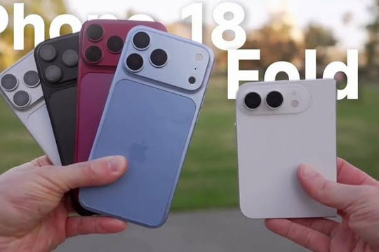 Chiếc iPhone gập đầu tiên của Apple: Màn hình 7,8 inch, lộ thời điểm ra mắt và giá bán