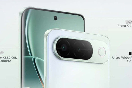 Điện thoại iQOO Z11 lộ diện với viên pin 7050mAh chuẩn kháng nước IP69 và camera Sony OIS