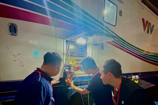 VTV thử nghiệm thành công truyền dẫn truyền hình trực tiếp bằng mạng 5G SA tại Hà Nội