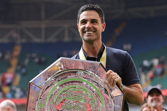 Mikel Arteta đặt tham vọng đưa Arsenal trở thành câu lạc bộ xuất sắc nhất thế giới sau Siêu cúp Anh