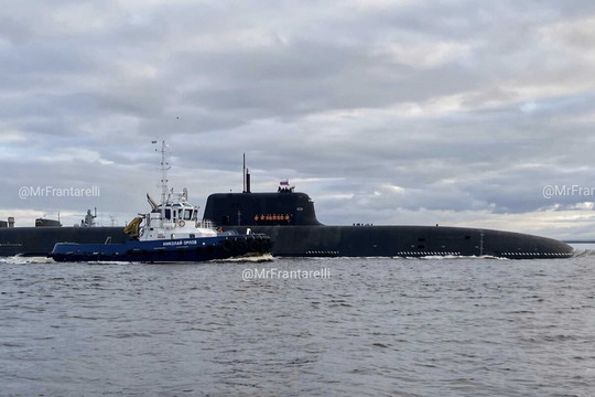Nga thử nghiệm tàu ngầm hạt nhân Khabarovsk mang Poseidon cùng loạt tiến triển quân sự mới