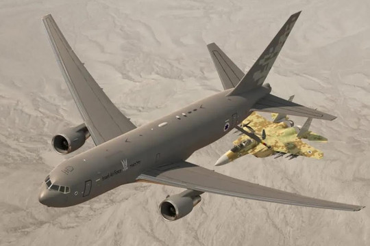 Israel tiếp nhận máy bay tiếp dầu Boeing KC-46 Gidon thứ hai nhằm tăng cường tầm tác chiến
