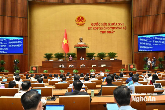 Hôm nay, Quốc hội biểu quyết thông qua nhiều dự án luật
