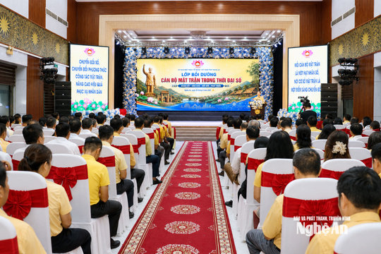 Nâng cao khả năng ứng dụng số trong công tác Mặt trận
