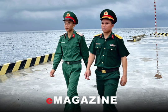 Vững niềm tin nơi biển trời Tổ quốc