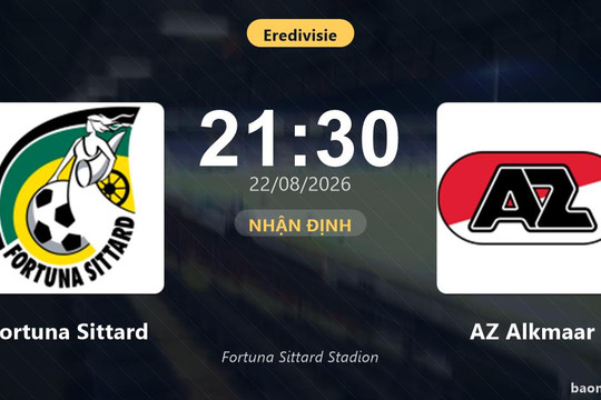Nhận định Fortuna Sittard vs AZ Alkmaar: đội hình dự kiến