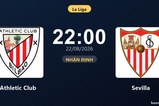 Nhận định Athletic Club vs Sevilla: đội hình dự kiến