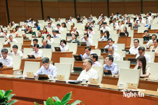 Quốc hội thông qua 3 dự án luật và thảo luận về Dự án Bộ luật Tố tụng hình sự (sửa đổi)