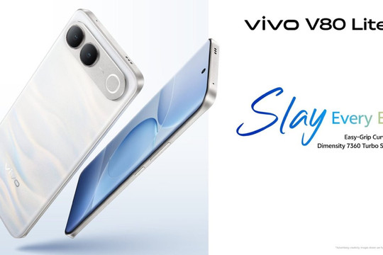 vivo V80 Lite 5G chính thức ra mắt: Màn hình cong 1.5K, pin 7.050mAh và độ bền chuẩn IP69