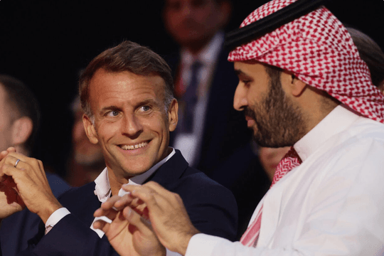 Tổng thống Macron tính toán các thỏa thuận chiến lược với Thái tử Saudi Arabia