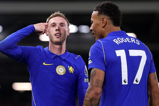 Palmer và Rogers cùng rực sáng giúp Chelsea thắng kịch tính Fulham 3-2 ngày ra mắt Alonso