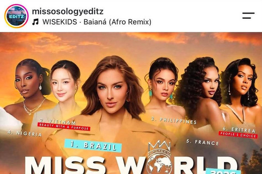 Bảo Ngọc được chuyên trang quốc tế dự đoán giành ngôi Á hậu 1 tại Miss World lần thứ 73