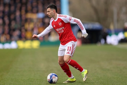 Arsenal tiến gần thỏa thuận bán Gabriel Martinelli cho Al-Hilal với giá 55 triệu bảng