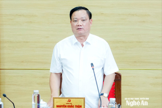 Bí thư Tỉnh ủy: Tập trung cao độ, quyết liệt hành động, phấn đấu đạt mục tiêu tăng trưởng 2 con số