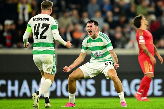 Celtic thua sốc 4-5 trước CLB LASK dù từng dẫn trước 4 bàn tại vòng loại Champions League