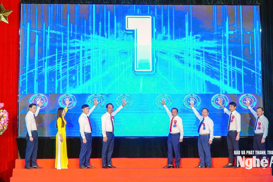 Khai trương Trung tâm Điều hành thông minh (IOC) xã Nghi Lộc