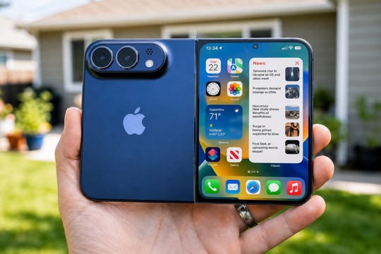 iPhone Ultra màn hình gập gây ấn tượng, nhưng camera có thể là điểm yếu