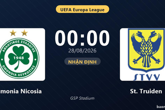 Nhận định Omonia Nicosia vs St. Truiden: Chủ nhà quyết ngược dòng ở lượt về