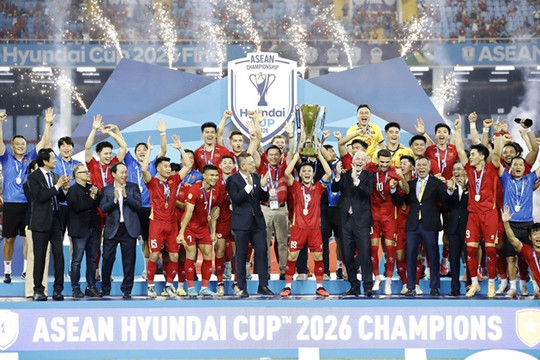 Đánh bại Thái Lan bảo vệ ngôi vương ASEAN Cup 2026, ĐT Việt Nam xác lập kỷ nguyên thống trị