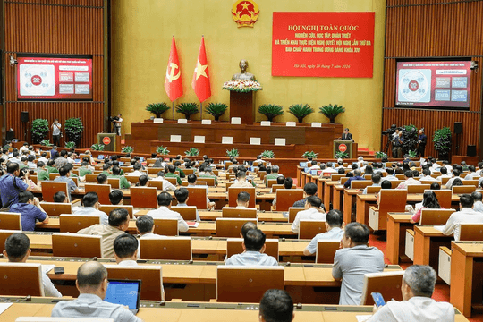 Bộ Chính trị, Ban Bí thư tổ chức Hội nghị toàn quốc nghiên cứu, học tập, quán triệt và triển khai thực hiện một số nghị quyết, chỉ thị