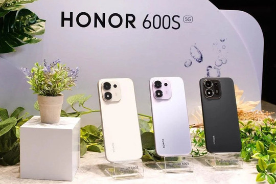 HONOR 600S 5G ra mắt: Đột phá với viên pin 8.100mAh cùng chuẩn kháng nước IP69K siêu bền