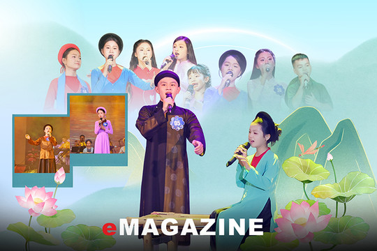 “Sắc màu mới” trong hành trình tìm kiếm tài năng Dân ca ví, giặm