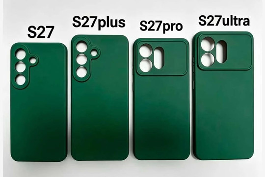 Rò rỉ thiết kế Samsung Galaxy S27 Series: Bốn phiên bản với cụm camera sau hoàn toàn mới